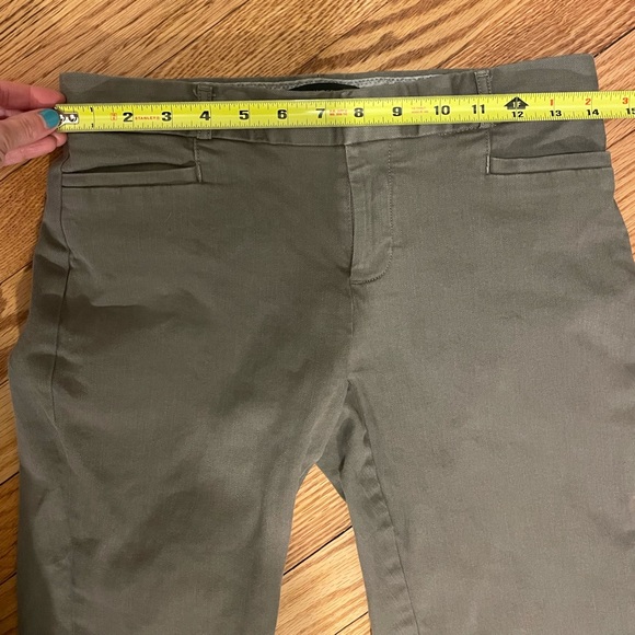 Banana Republic Size 0 Sloan Cropped Women’s Work Pant - Picture 5 of 8